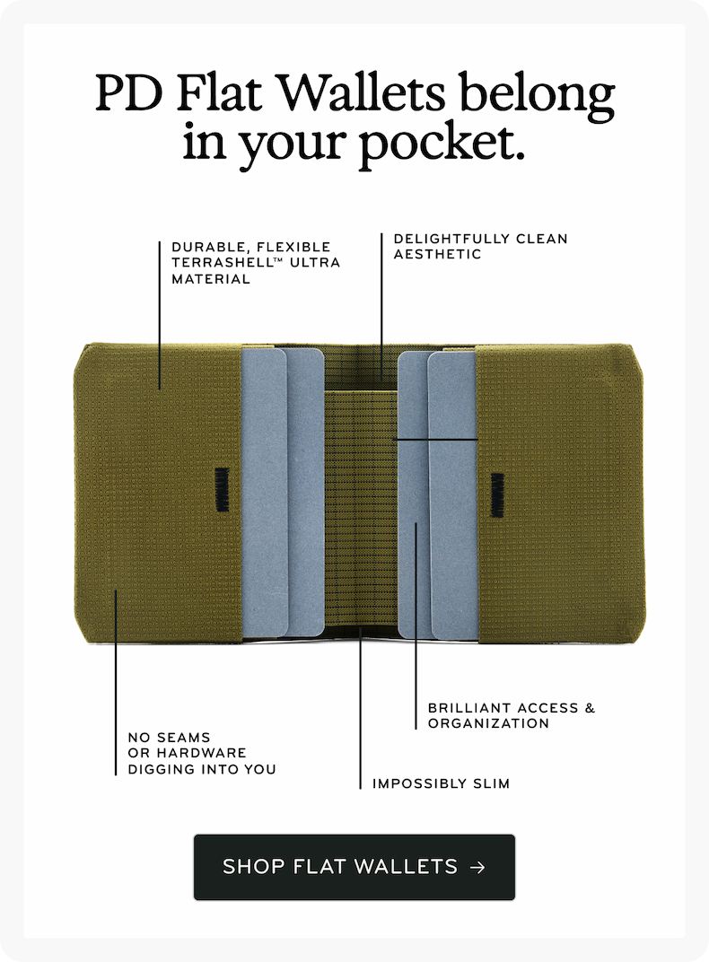 PD Wallets belong in your pocket. Shop now.