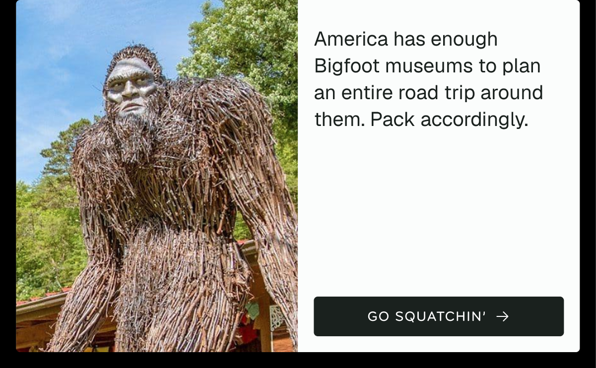 Bigfoot Museums