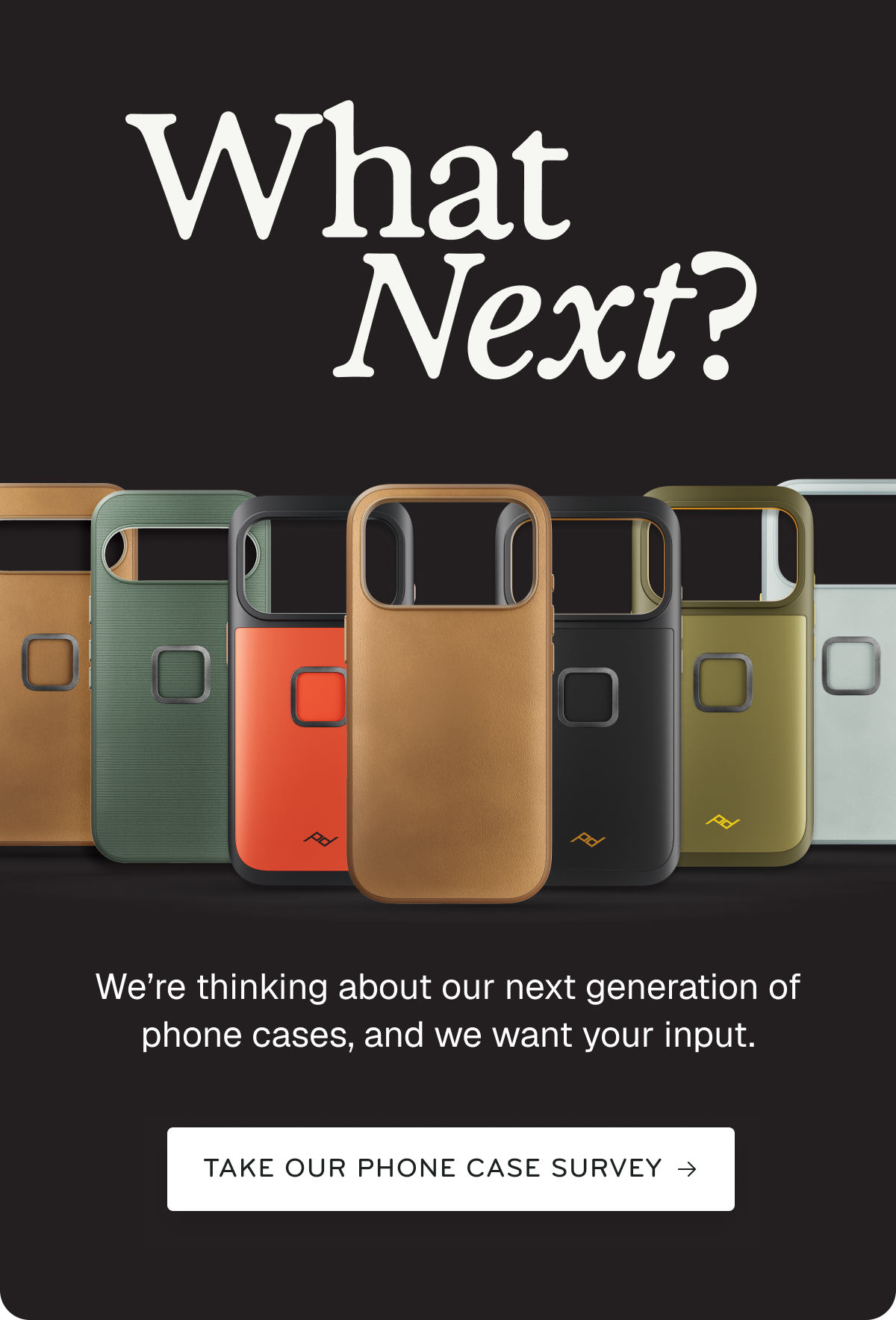 Take our phone case survey