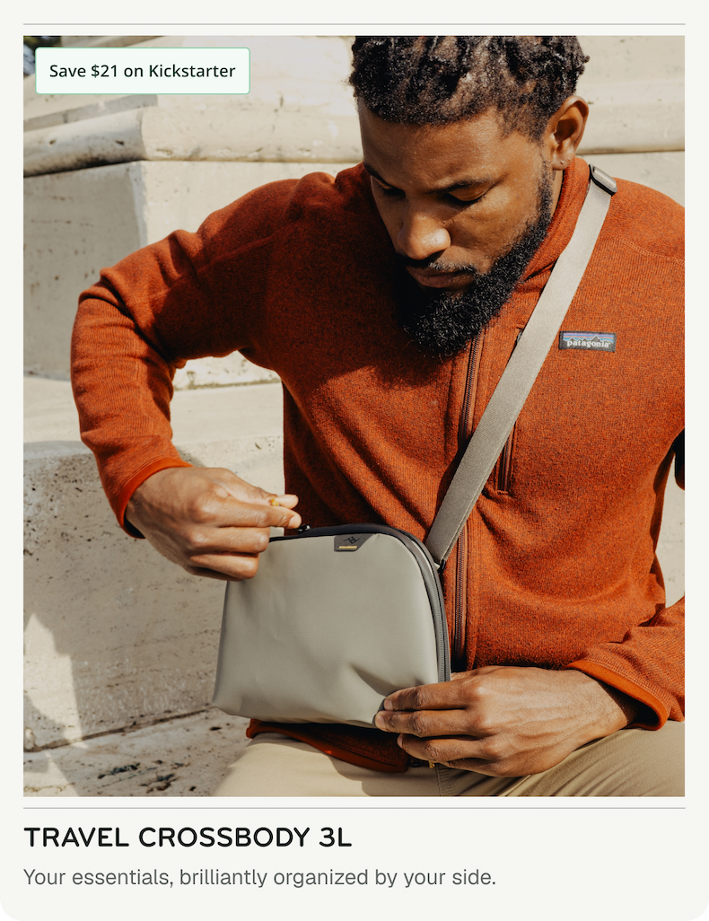 Travel Crossbody 3L