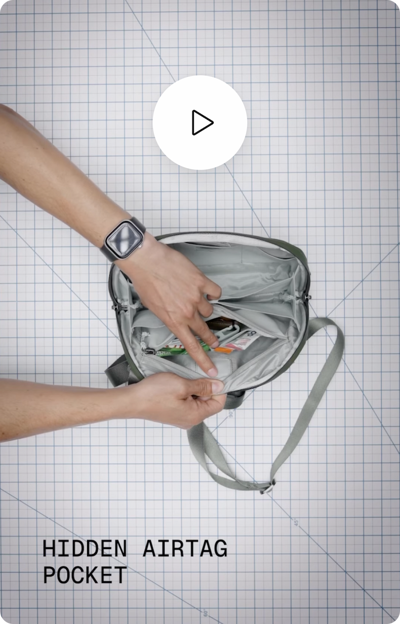 Travel Crossbody Quick Pack Out Video