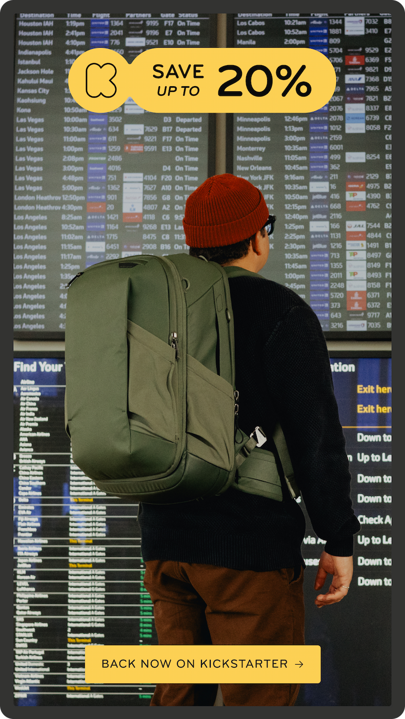 Save up to 20% on Kickstarter