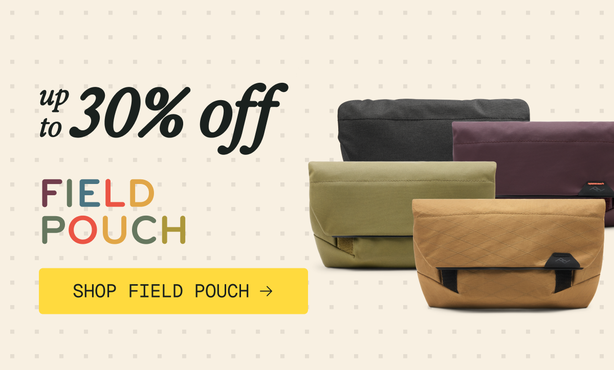 Up to 30% off Field Pouch