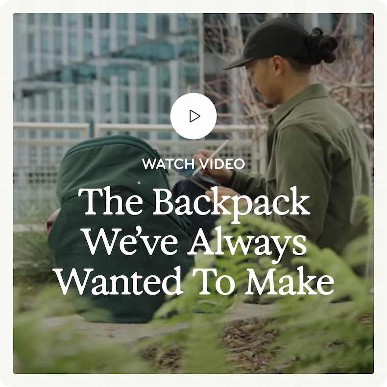 Watch Backpack Video