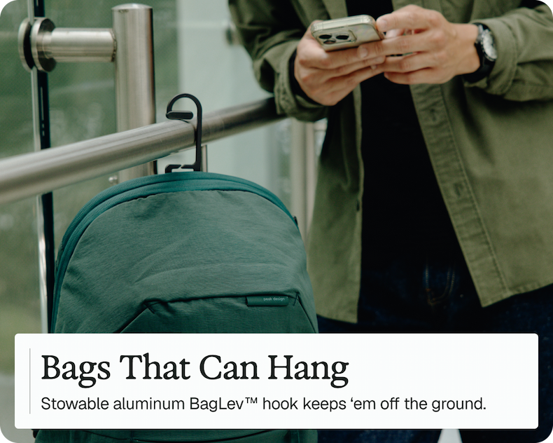 Bags that can hang