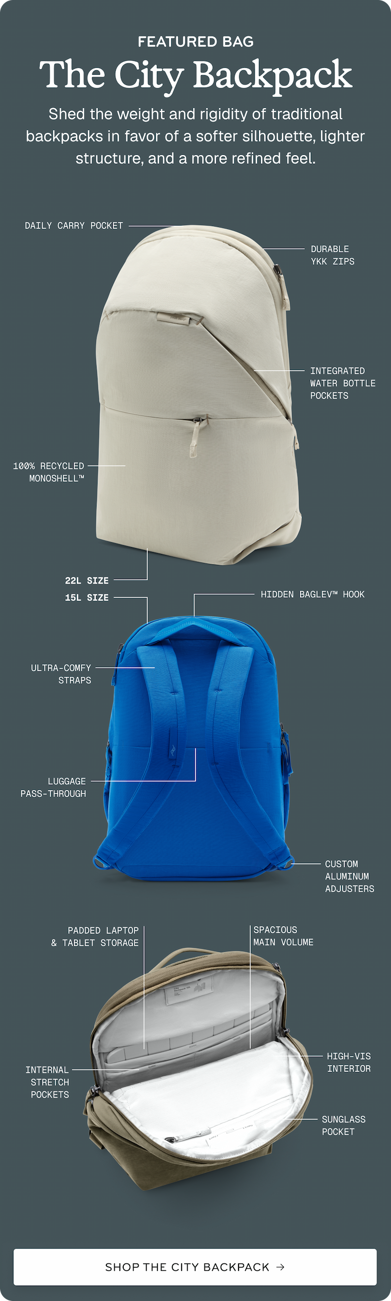 Shop City Backpack