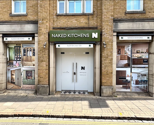 Naked Kitchens Cambridge Opening Soon