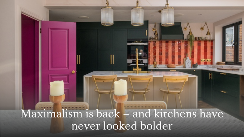 The maximalist kitchen