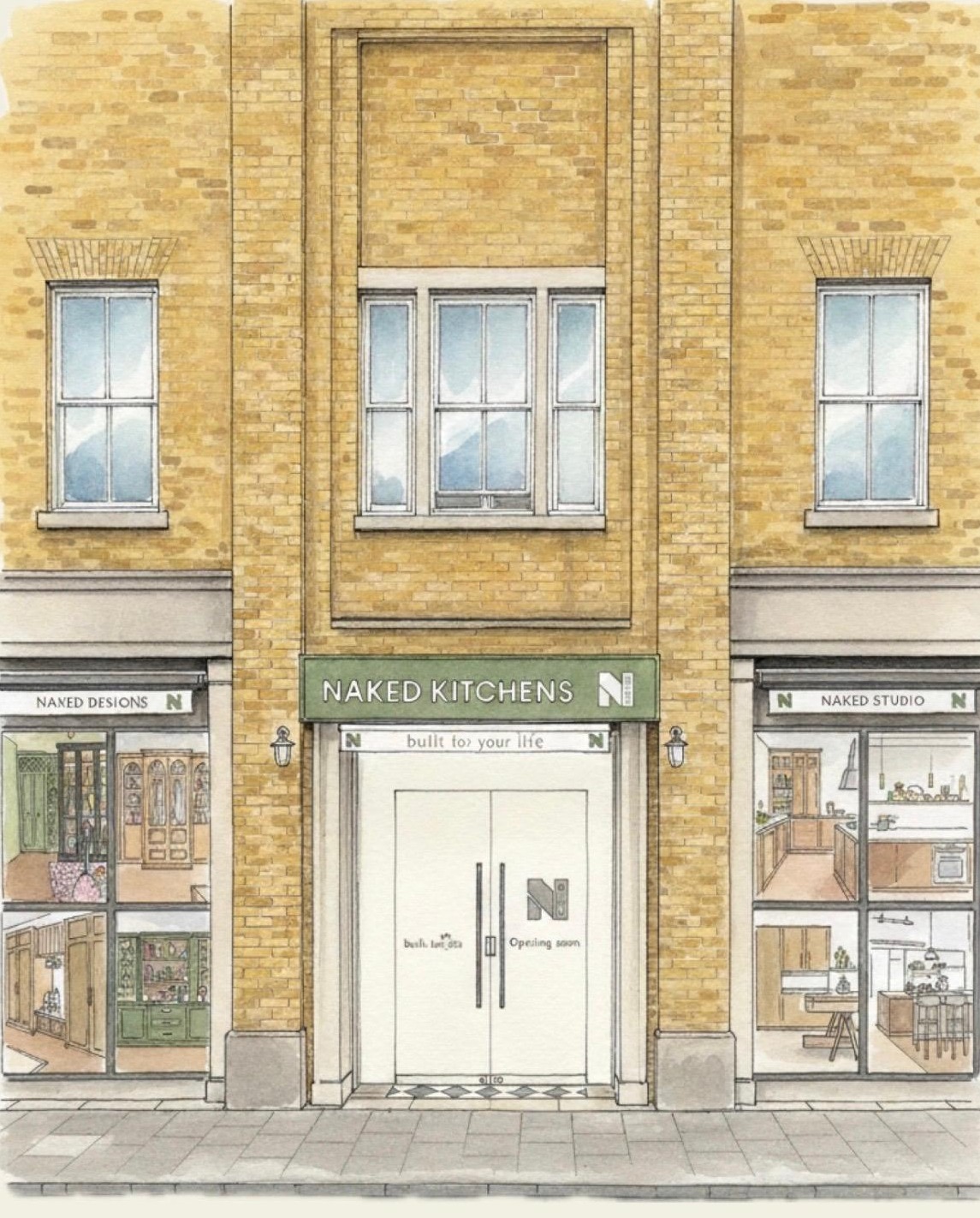 Naked Kitchens Cambridge - opening soon