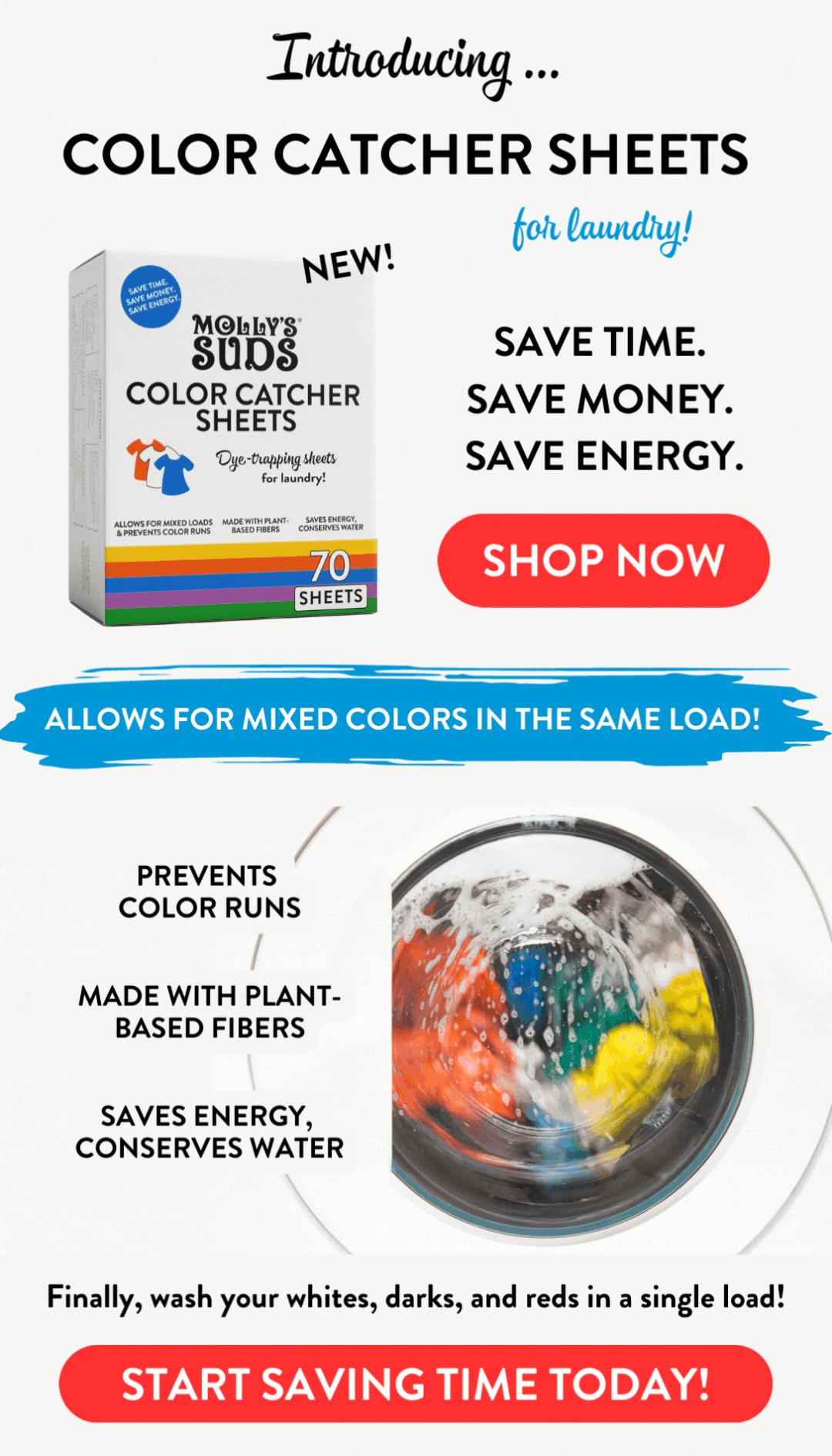 [NEW!] Color Catcher Sheets for Laundry! 🌈👚🧺 Molly's Suds