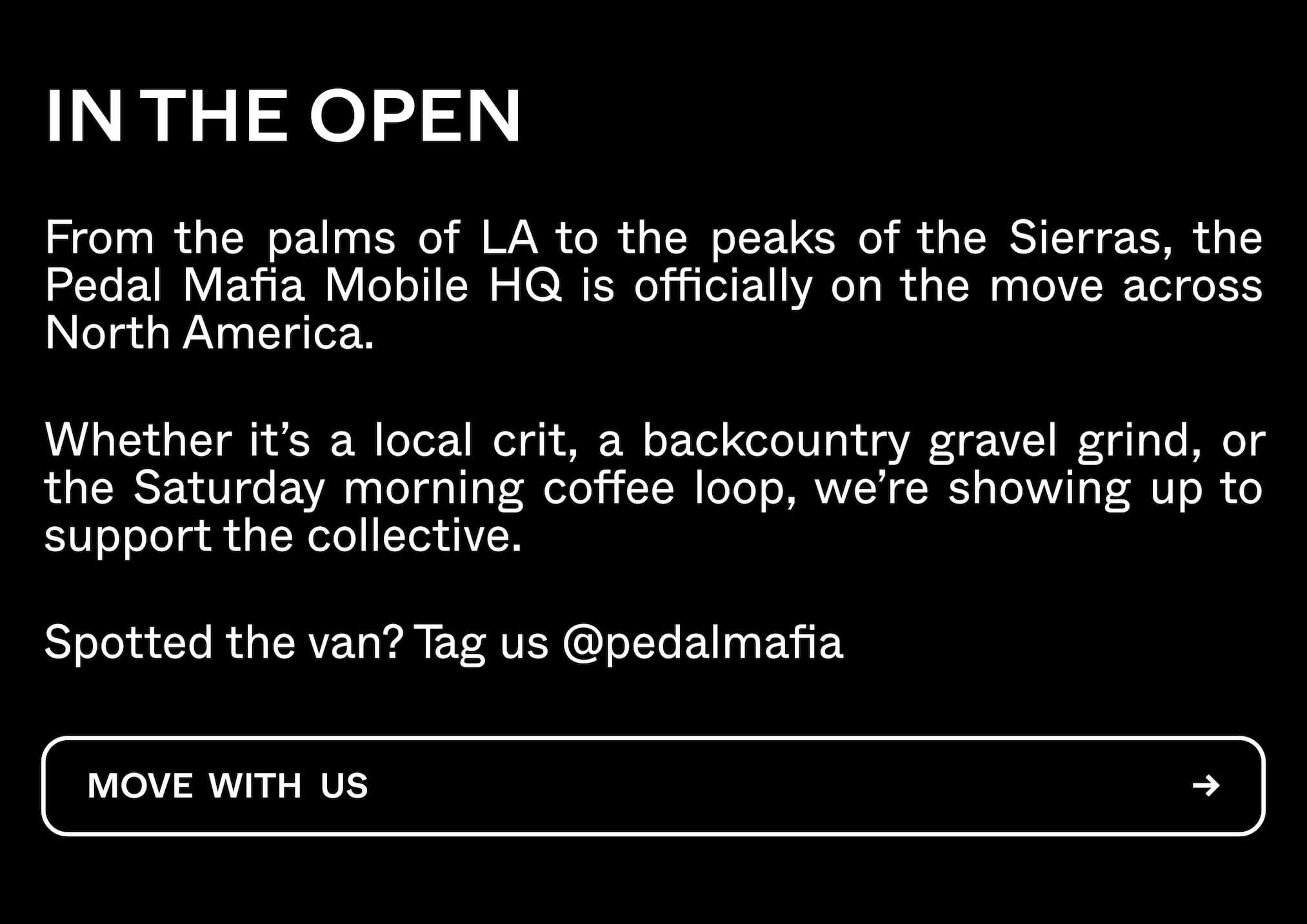 Pedal Mafia Instagram