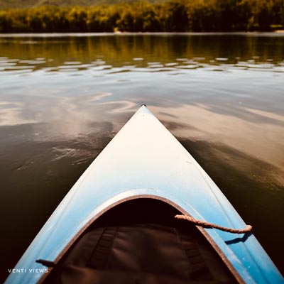 Canoe on Contoocook River