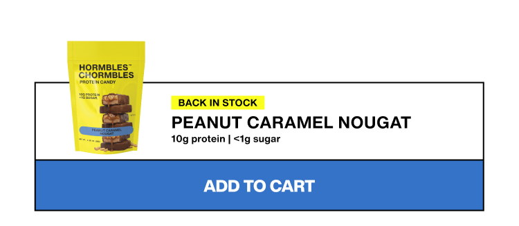 PEANUT CARAMEL NOUGAT MINIS