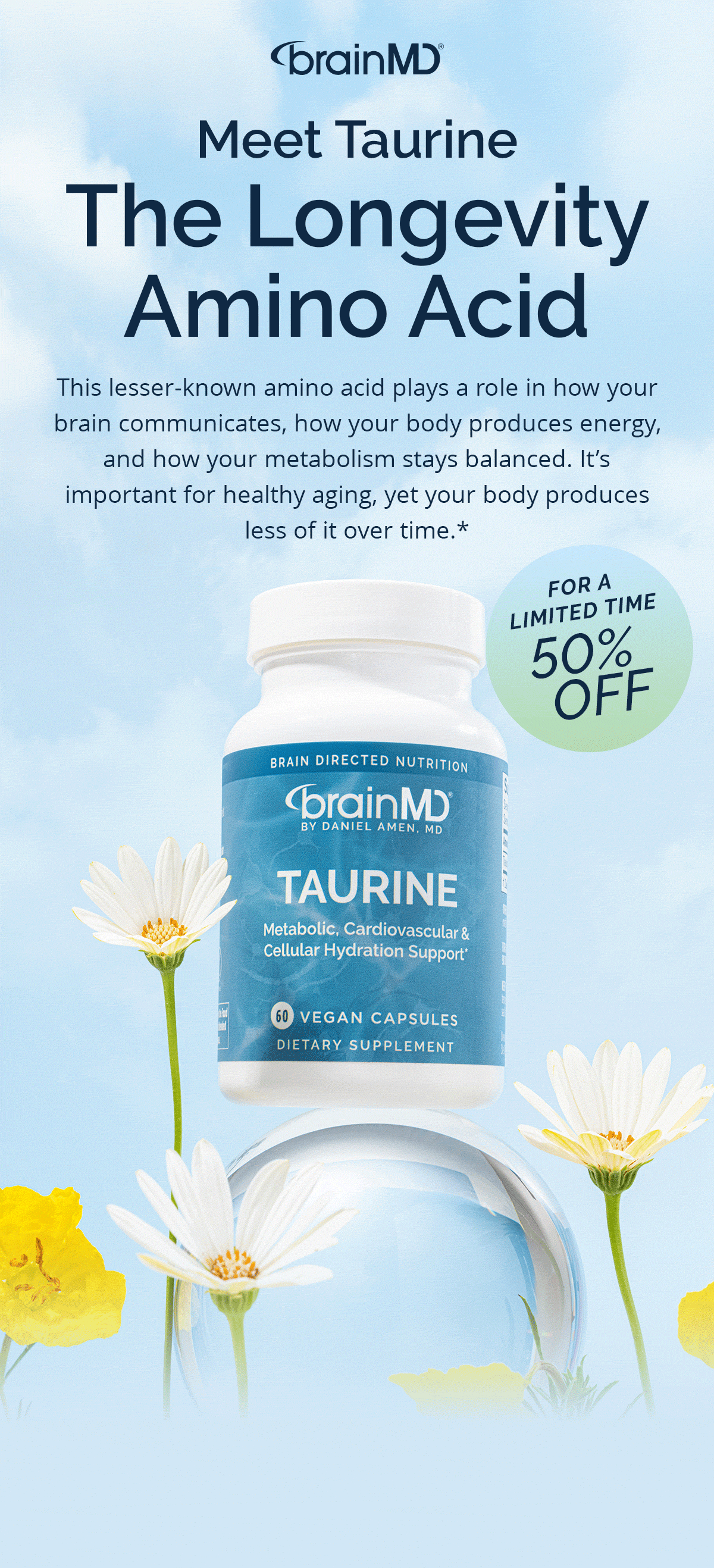 Meet Taurine - The Longevity Amino Acid