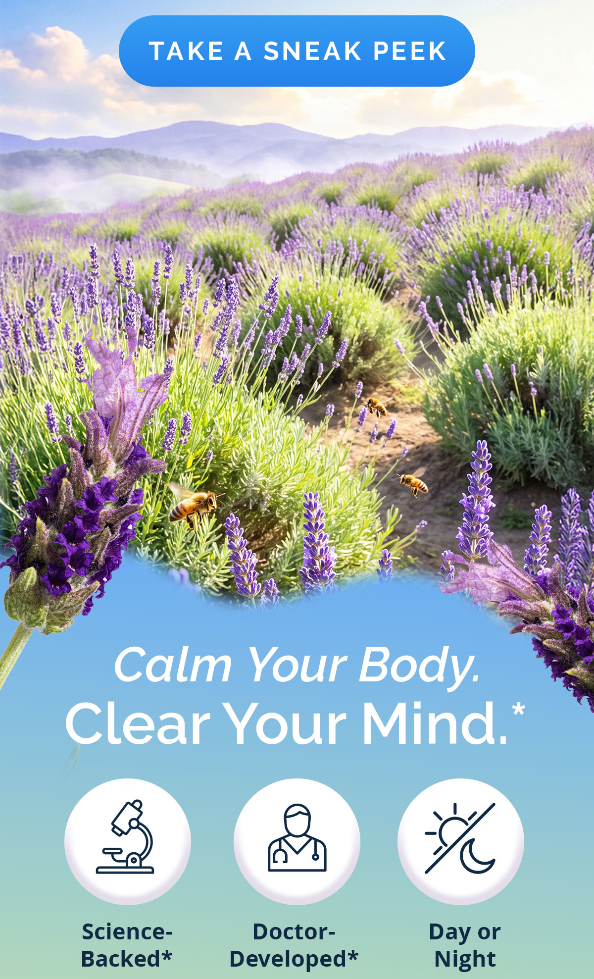 Calm Your Body. Clear Your Mind.*