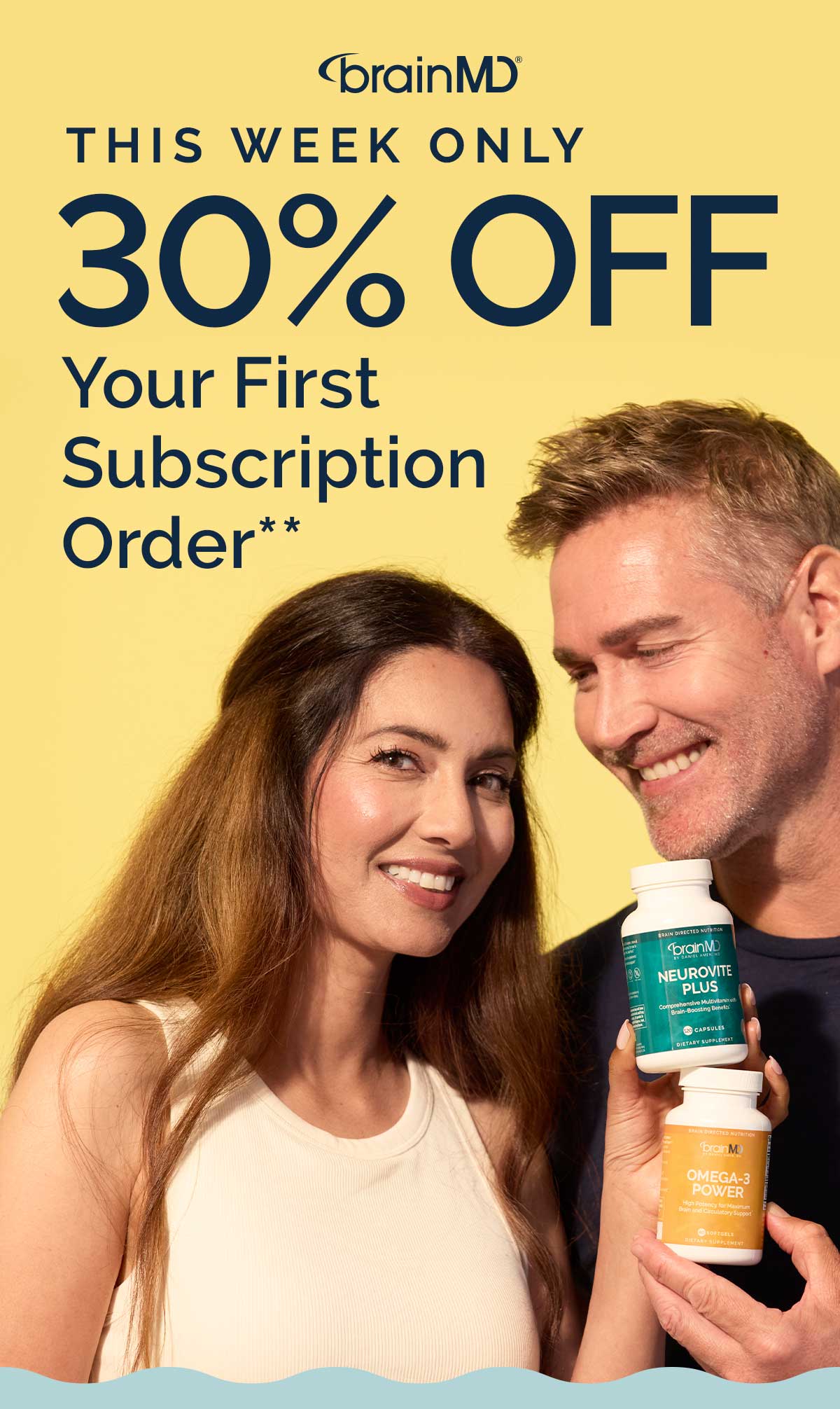 THIS WEEK ONLY - 30% OFF Your First Subscription Order