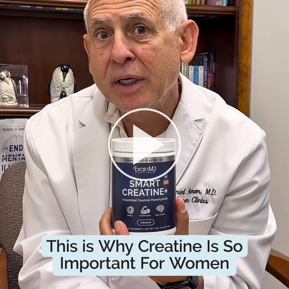 Why Dr. Amen Recommends Creatine For Women
