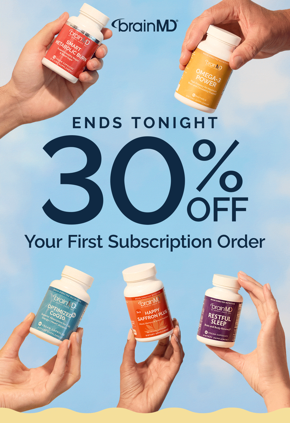 30% OFF Your First Subscription Order