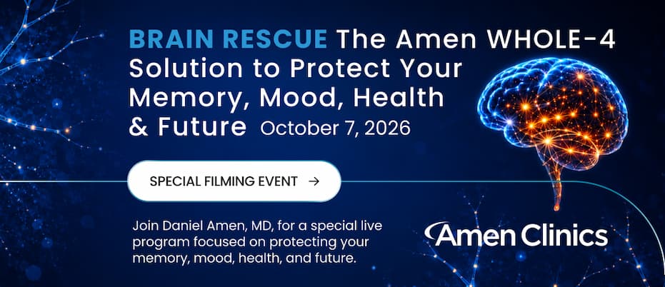 Amen Whole-4 Solution to Protect Your Memory, Mood, Health & Future