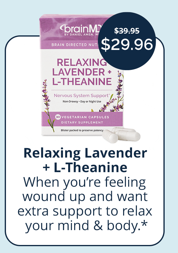 Relaxing Lavender + L-Theanine