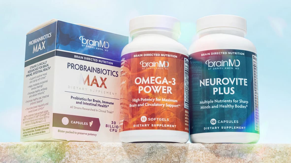 The Brain-Boosting Supplements Dr. Amen Recommends Most