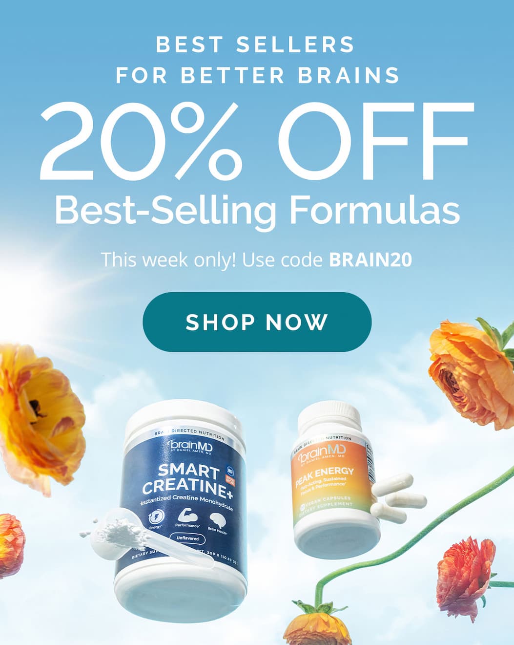 20% OFF Stress + Mood Support with code EXHALE20.