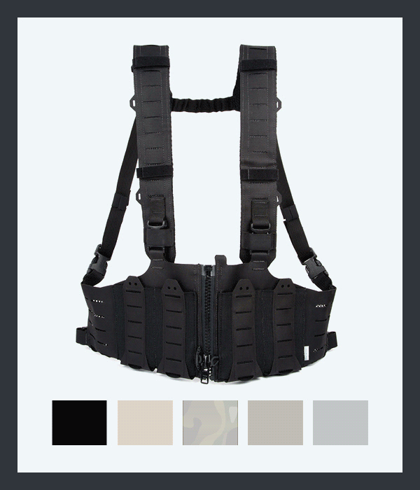 It’s here the TenSpeed® SplitFront Chest Rig Blue Force Gear