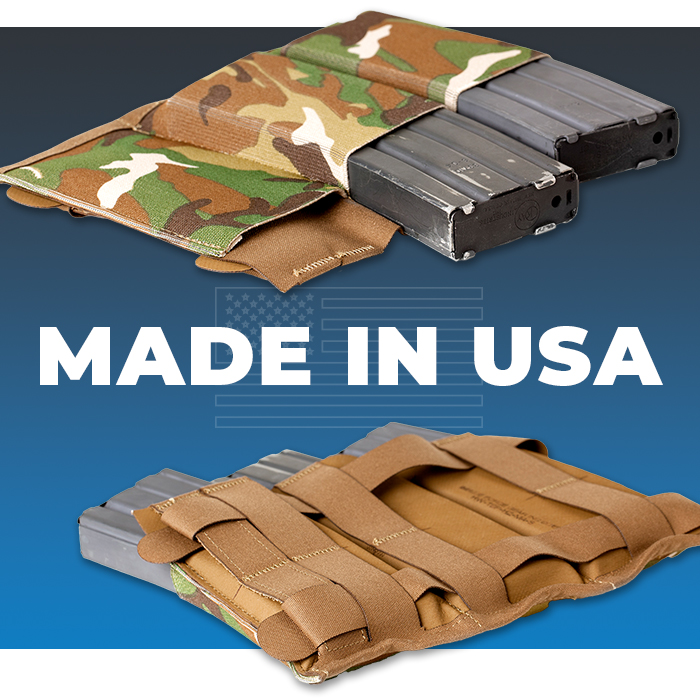 Horizontal Ten-Speed Triple M4 Mag Pouch-Multicam Horizontal Ten-Speed Triple M4 Mag Pouch-Multicam