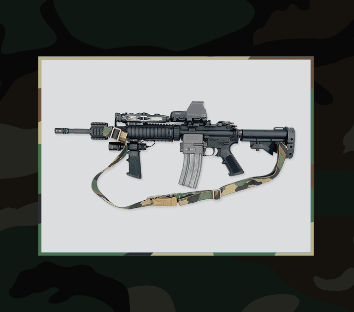 Woodland Camo Vickers Sling