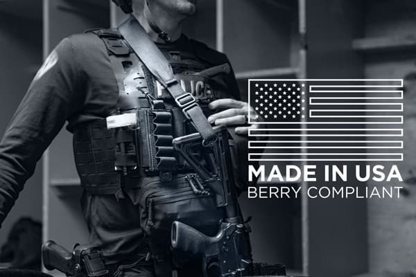 Padded Vickers Push Button Slings