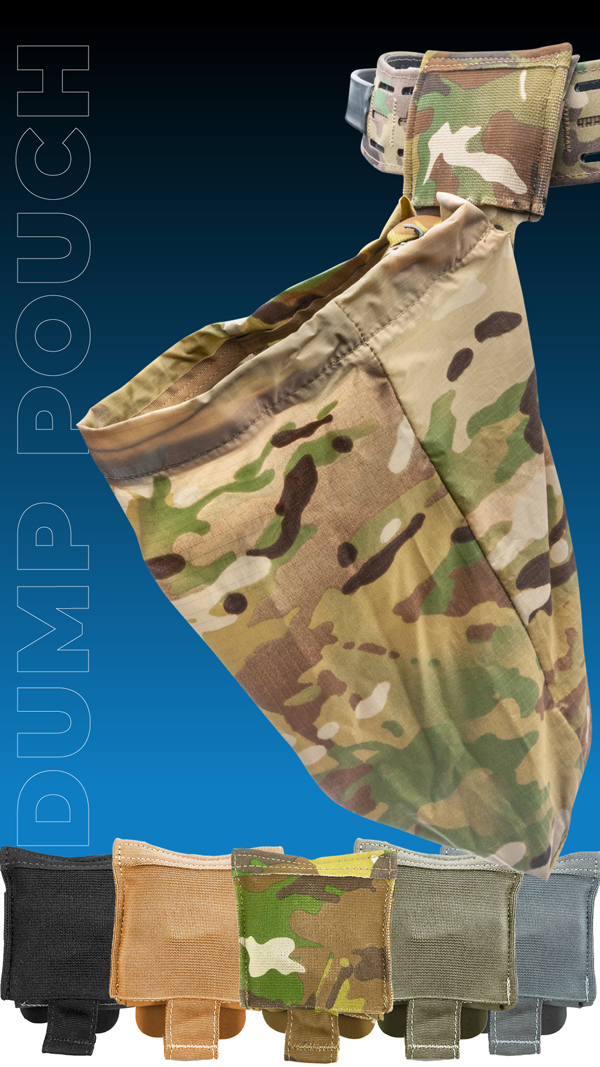 Ultralight Dump Pouches are in stock now! Blue Force Gear