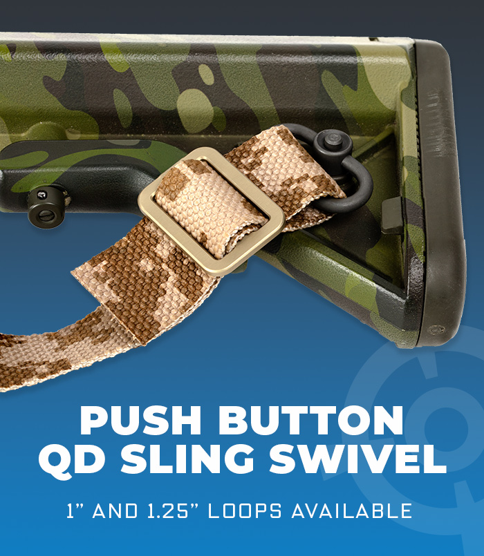 Push Button QD Swivel