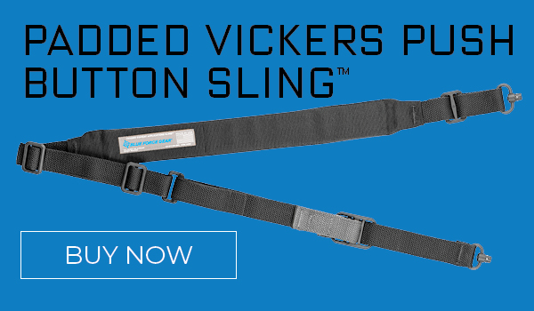 Padded Vickers Push Button Sling
