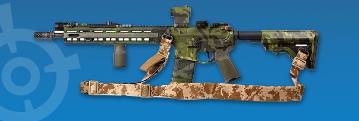 Push Button QD Sling Swivel