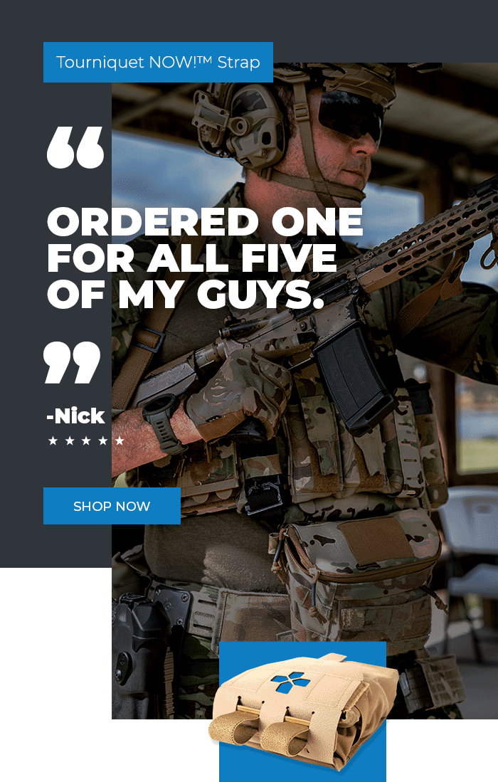 ⭐⭐⭐⭐⭐ Tourniquet NOW! Strap Review Blue Force Gear