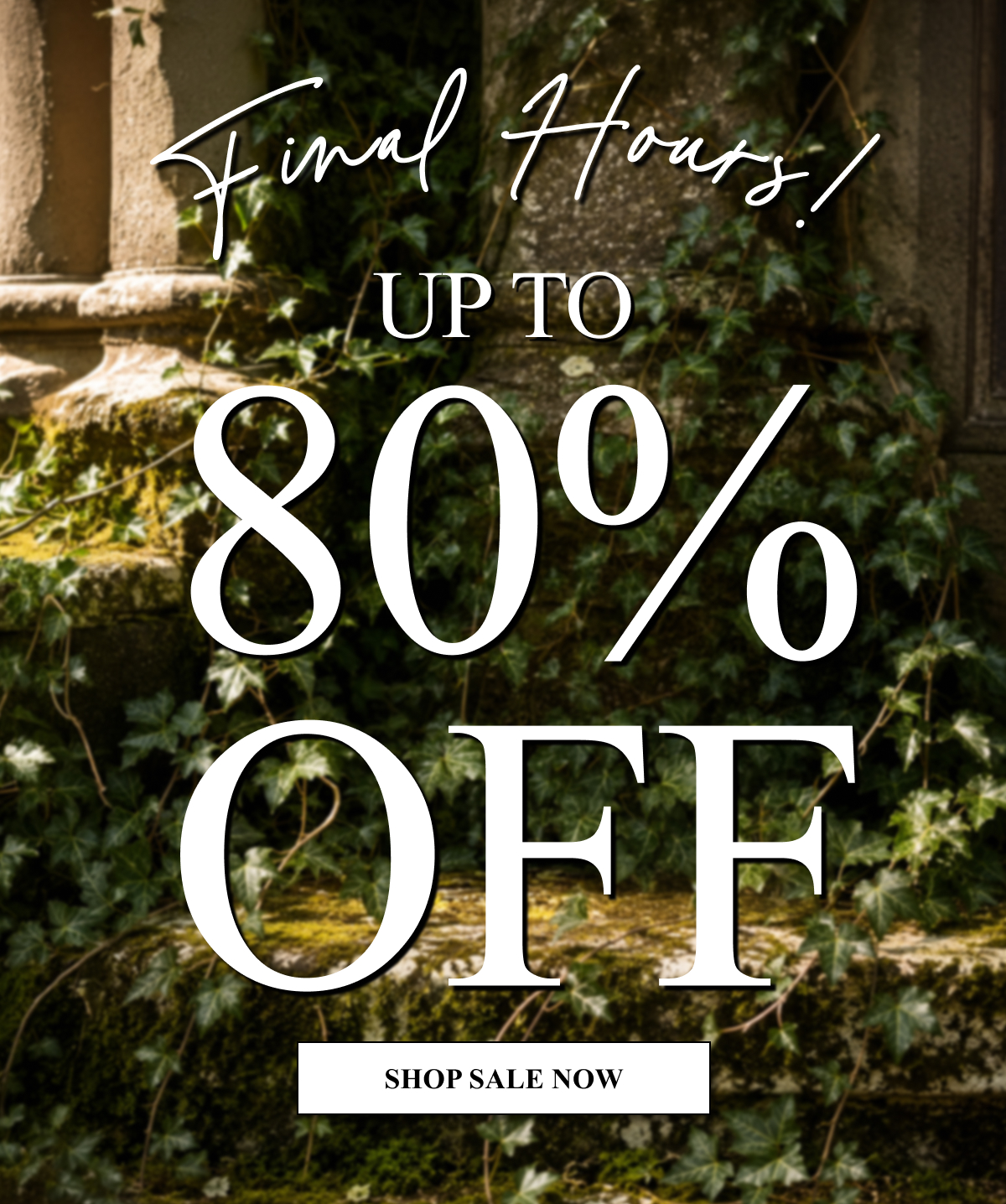 Shop sale