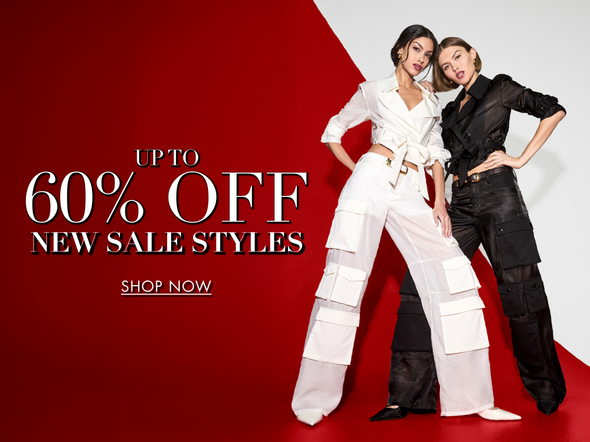 Up to 60% off new sale styles
