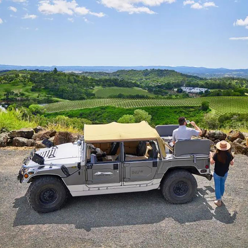 Chalk Hill Estate, Hummer Winery Tour
