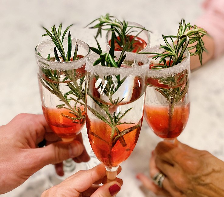 Sparkling Holiday Spritz