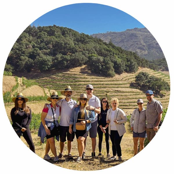 Morning Hike and Tasting at Pine Ridge Vineyards