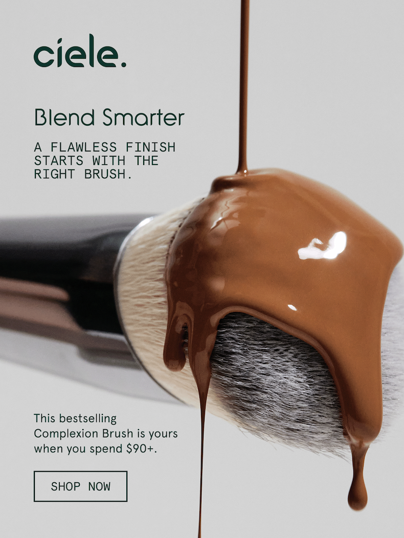 Free Complexion Brush on orders $90+