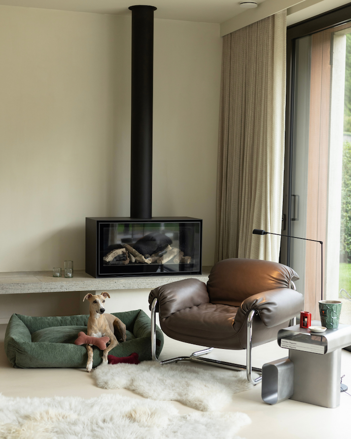 Lifestyle interior with Snug Emerald Green