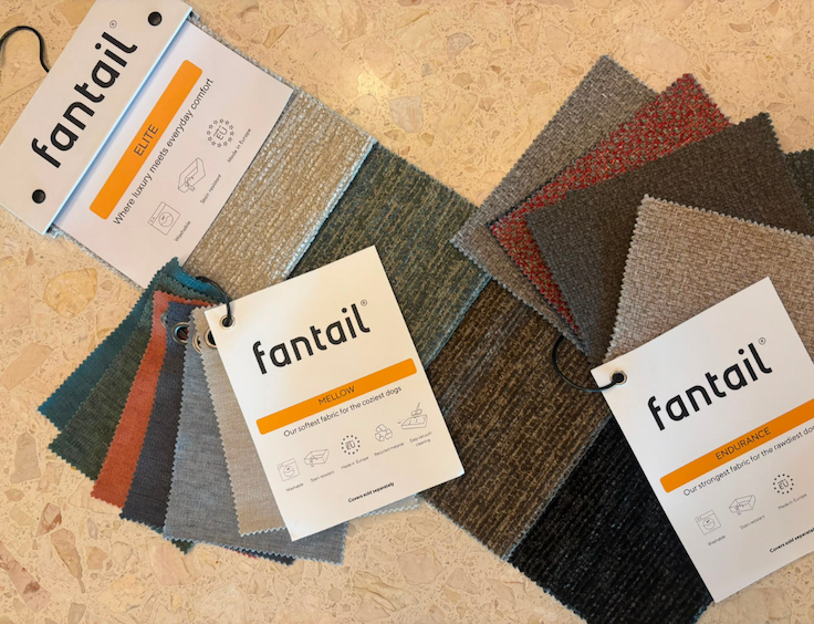 Fantail textile texture