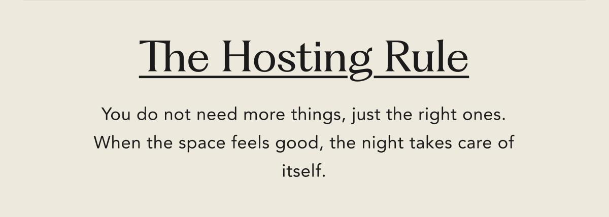 The Hosting Rule
