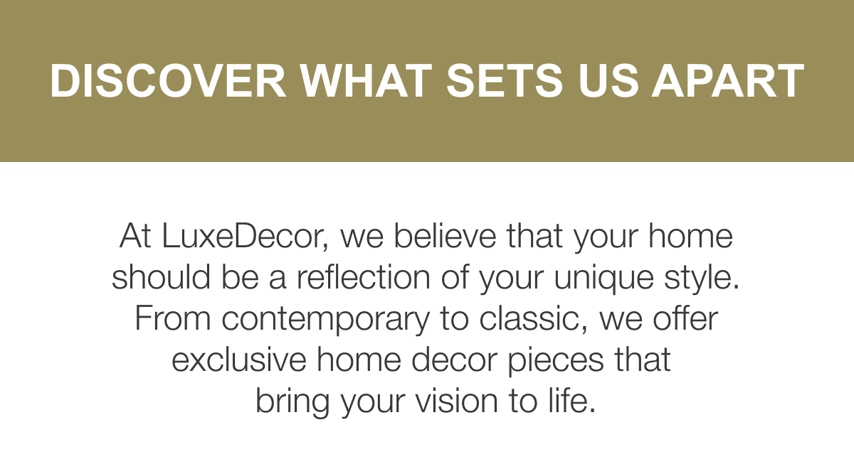 Discover What Sets Us Apart