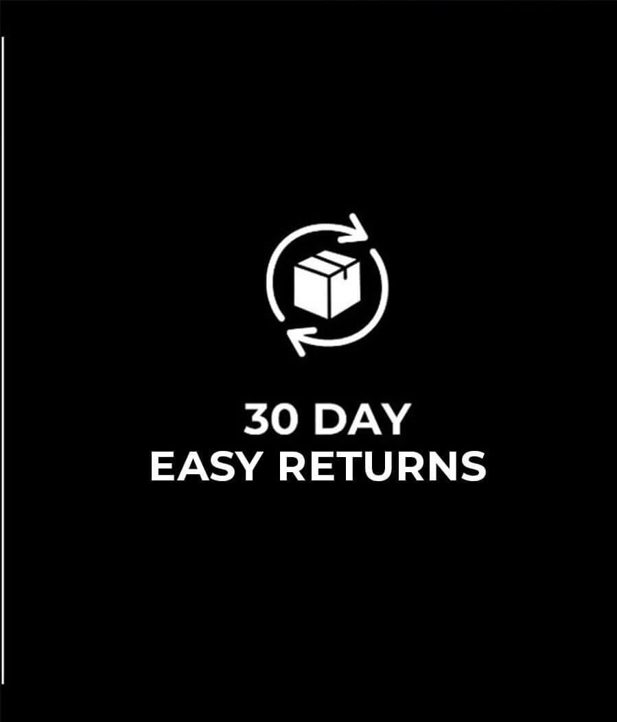 30 DAY EASY RETURNS