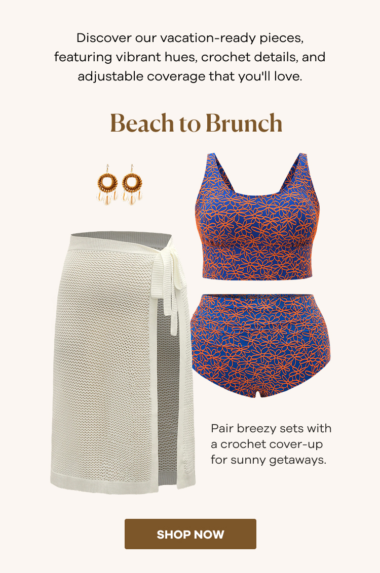 an image of a woman in a bikini top and a bikini bottom with a floral print