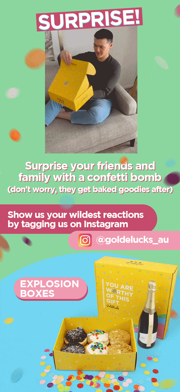 WARNING massive confetti explosion! 🎉 Goldeluck's Doughnuts