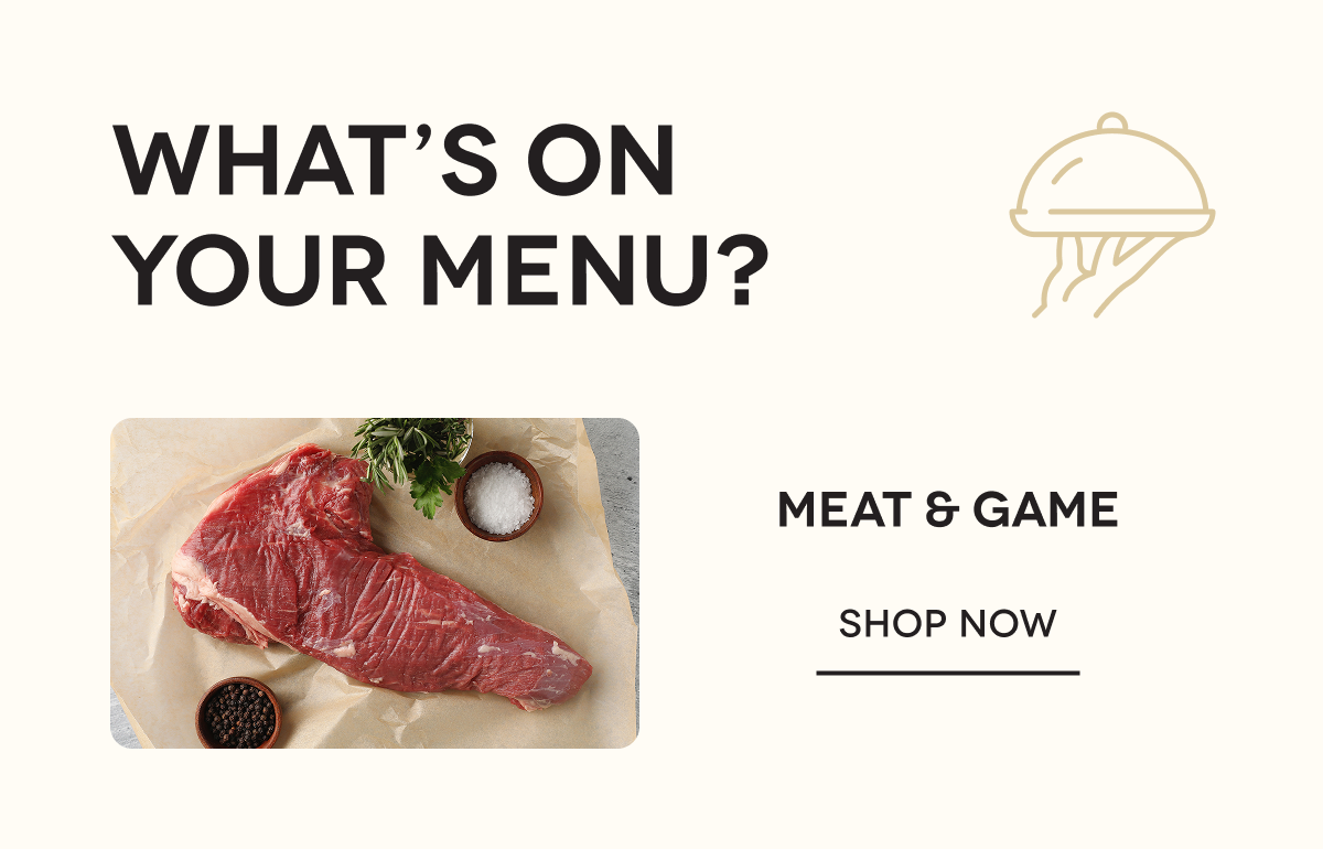 What’s On Your Menu? Meat & Game SHOP NOW