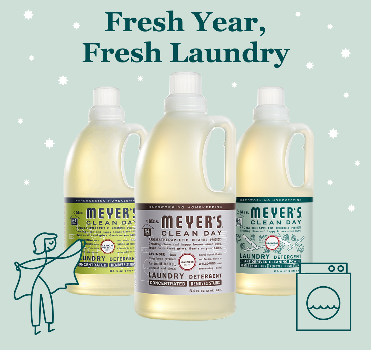 Fresh year fresh laundry